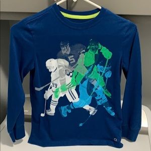 GAPfit Boys LS Hockey tee